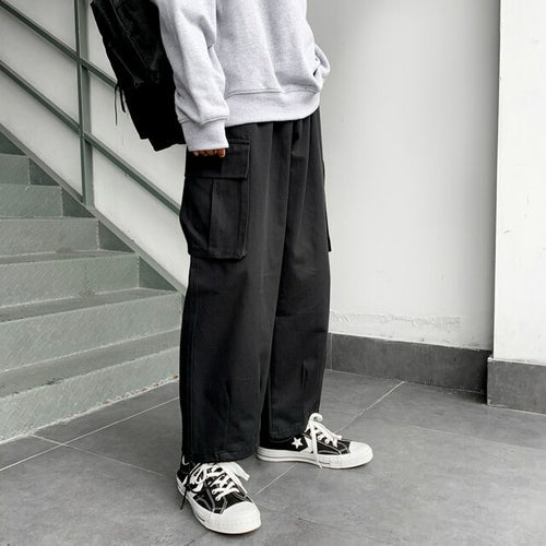 Multi-pockets Long Cargo - Pants