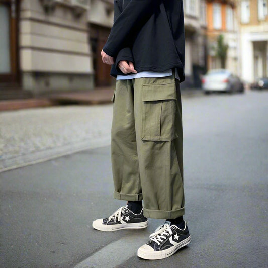 Multi-pockets Long Cargo - Pants