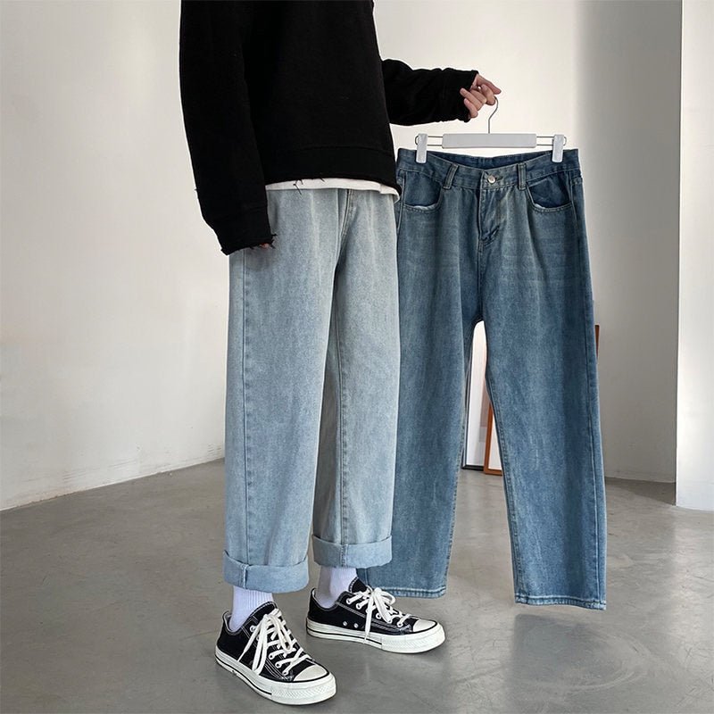 Straight Jeans Wide - Pants