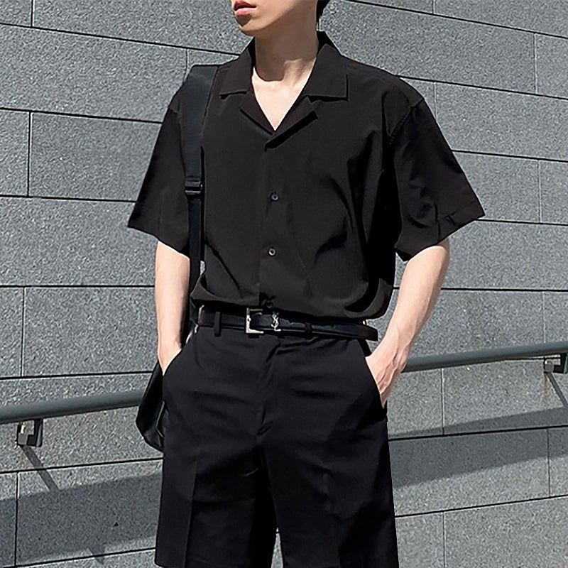 Korean Style Loose Short Sleeve - Shirts