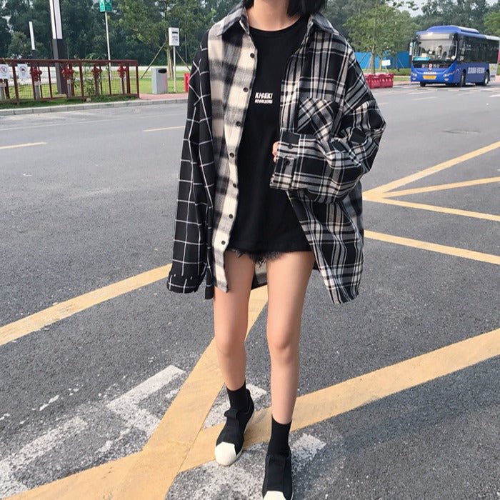 Oversized Comfy Button-up - Long Sleeve Shirts