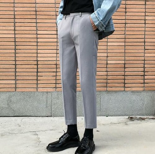 Solid Suit Pants - Pants