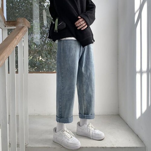 Straight Jeans Wide - Pants